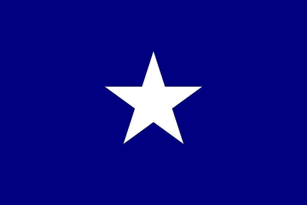 USA flag Bonnie Blue