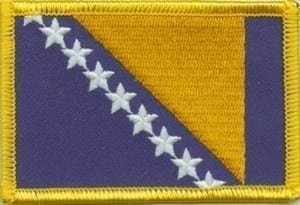 Bosnia flag patch