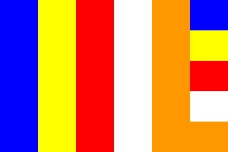 Buddhist Buddha flag