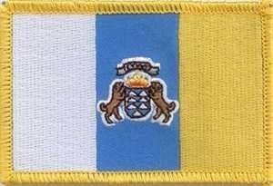 Canary Islands flag patch