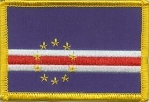 Cape Verde flag patch