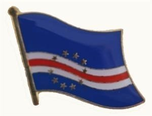 Cape Verde flag pin