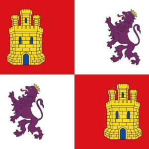 Castile en Leon region flag