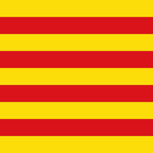 Catalonia flag Senyera