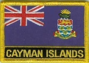 Cayman Islands flag patch