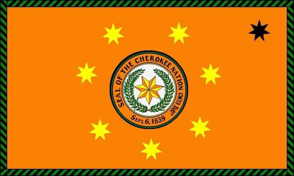 Cherokee Nation flag