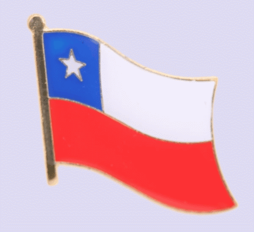 Chile flag Pin
