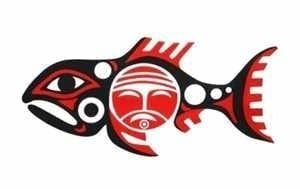 Chinook Indian flag