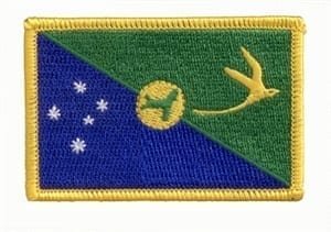 Christmas Island flag patch