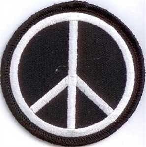 CND Peace flag patch