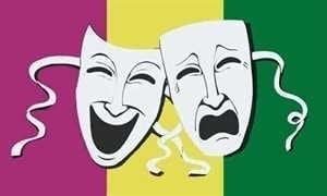 Comedy Tradegy flag