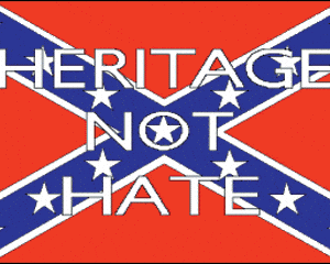 USA Heritage Not Hate flag