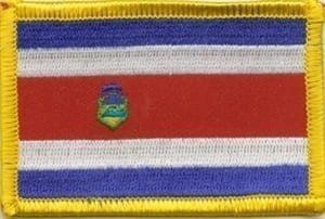 Costa Rica flag patch
