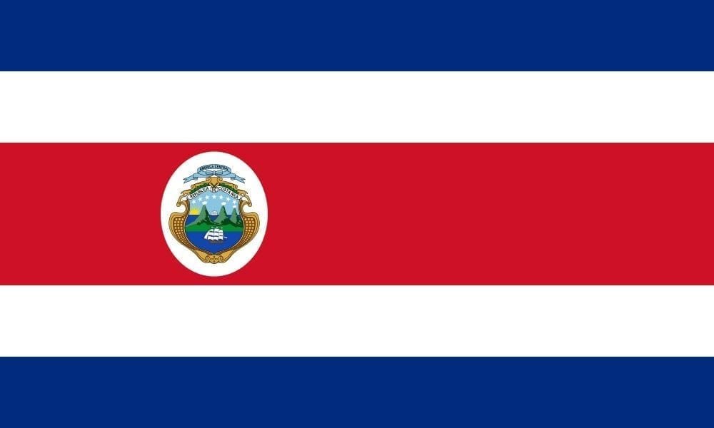 Costa Rica State flag