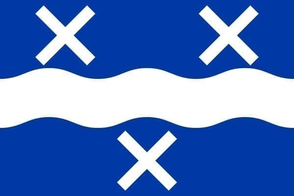 Cromstrijen Gemeentevlag