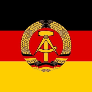East Germany DDR flag