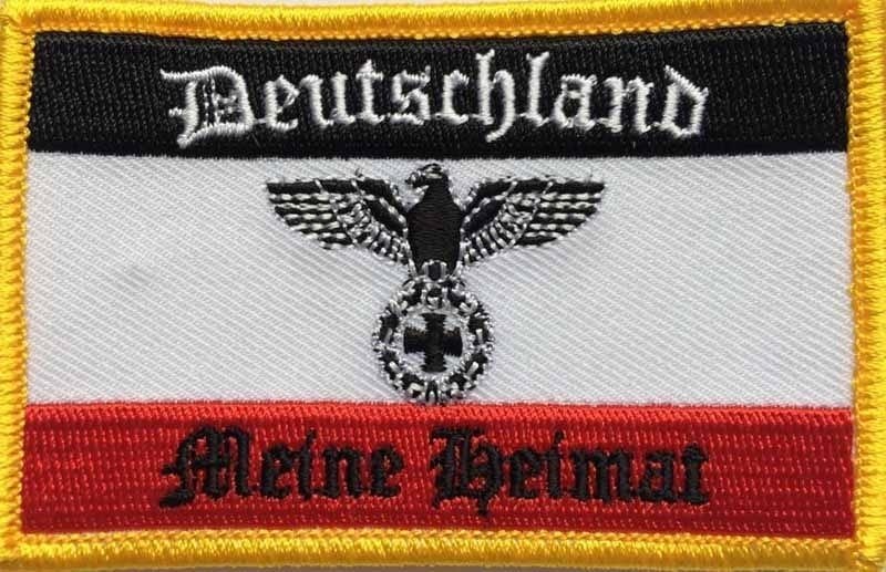 DR German Reich flag patch Meine Heimat