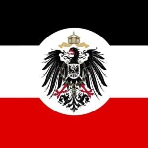 German Empire Reich Colonial Office flag