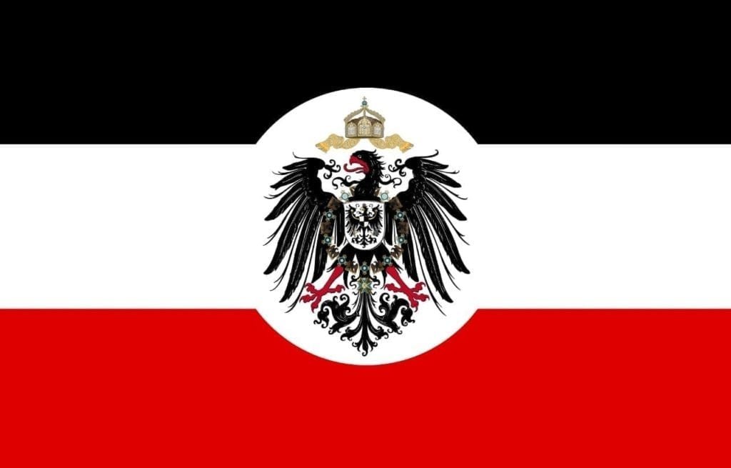 German Empire Reich Colonial Office flag