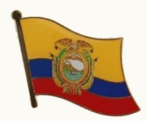 Ecuador flag Pin