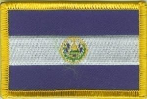 El Salvador flag patch