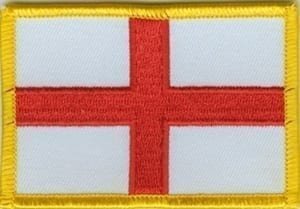 England St. George flag patch
