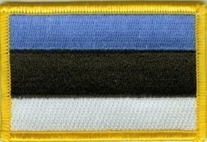Estonia flag patch