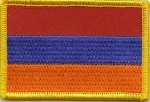 Armenia flag patch