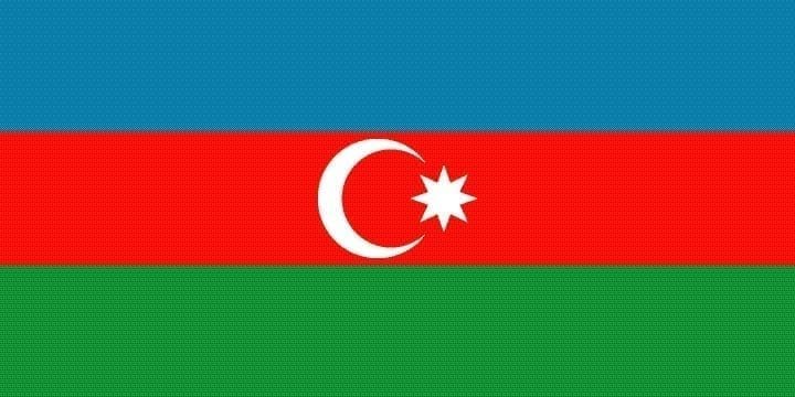 Azerbaijan Flag