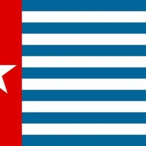 Morgenster vlag west Papua