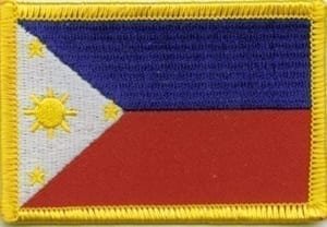 Phillipines flag patch