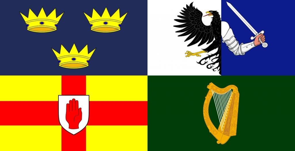 Ireland 4 provinces flag