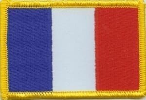 France flag patch