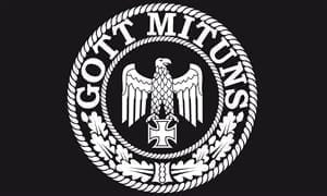 Germany Gott mit uns Adler eagle flag