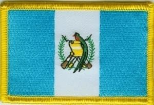 Guatemala flag patch