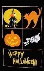 Halloween flag