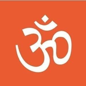 Hindu Om flag