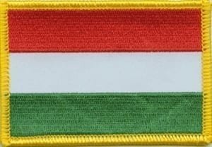 Hungary flag patch