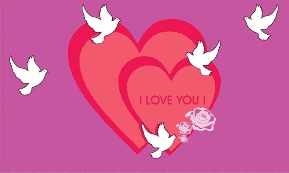 I Love You flag
