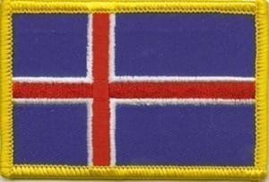Iceland flag patch