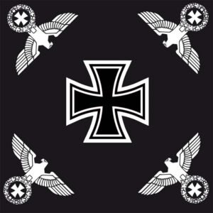 German Reich Iron Cross with 4 Eagles