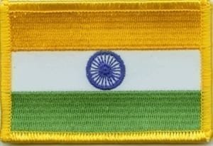 India flag patch