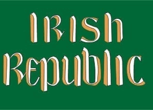 Irish Republic Easter Rising 1916 flag