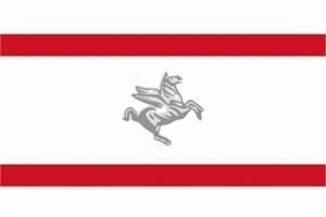 Italy Tuscany Region flag