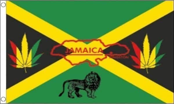 Jamaica Reggae flag