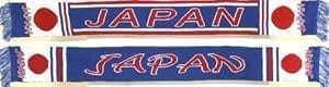 Japan flag scarf