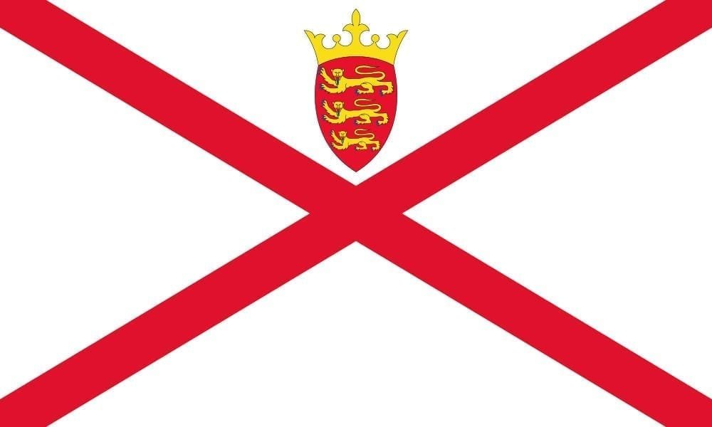 Jersey Island flag