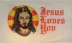 Jesus Jezus flag