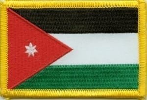Jordan flag patch