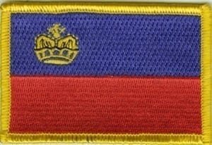 Liechtenstein flag patch